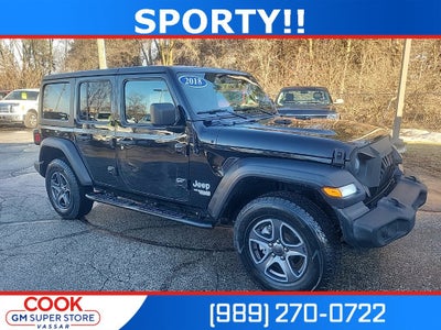 2018 Jeep Wrangler Unlimited Sport S