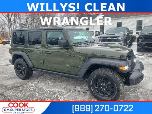 2021 Jeep Wrangler Unlimited Willys