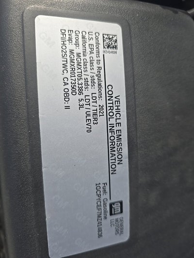 2021 Chevrolet Silverado 1500 Custom Trail Boss
