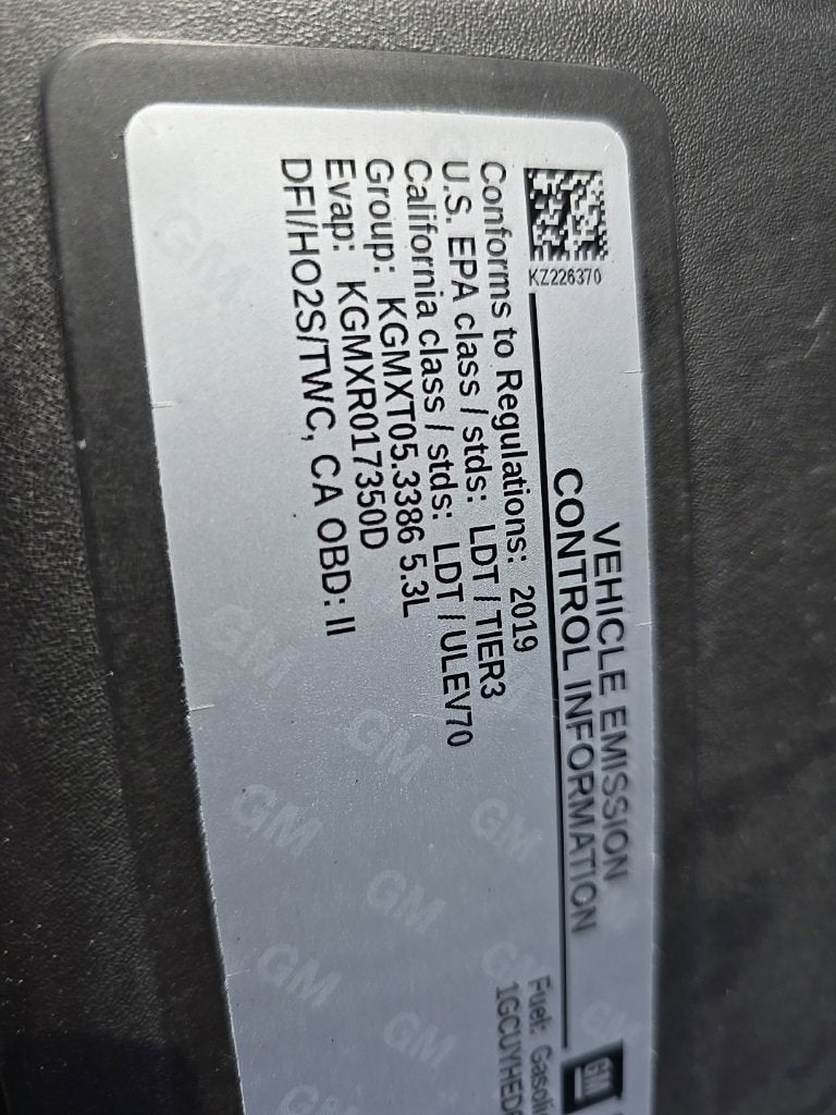 2019 Chevrolet Silverado 1500 High Country