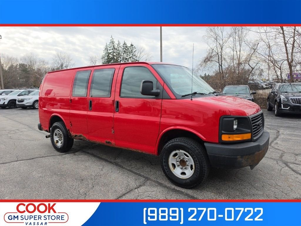 2009 GMC Savana Cargo 3500 Work Van