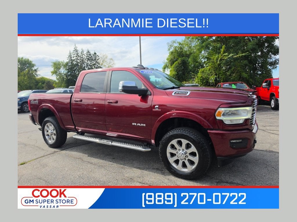 2021 RAM 2500 Laramie Crew Cab 4x4 6'4" Box